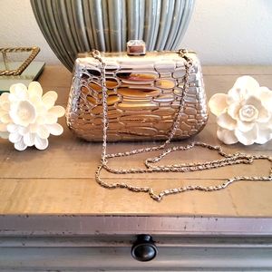 Elegant Kate Landry Metal Evening Clutch